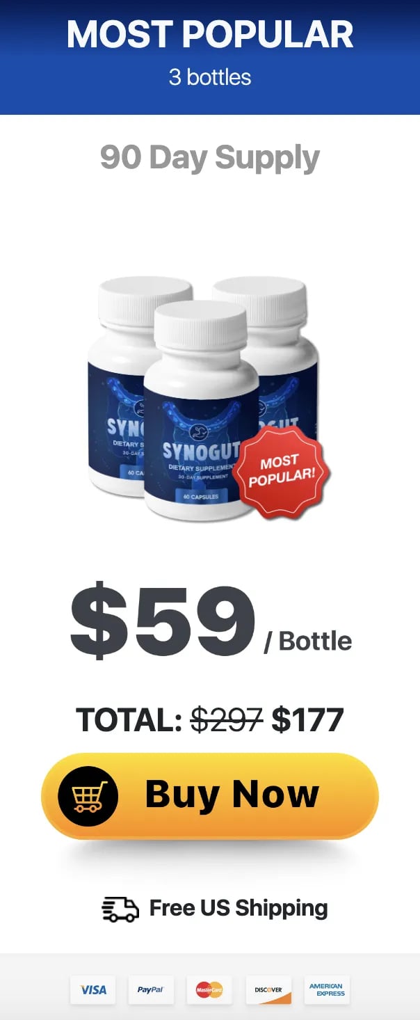 synogut 3 bottle